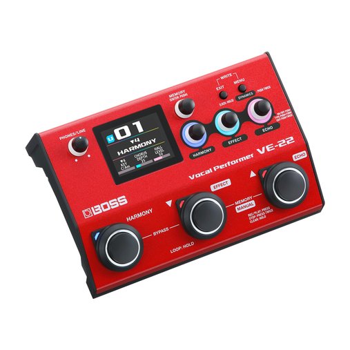 Processador de voz Boss VE-22 Multi Efeitos Profissional