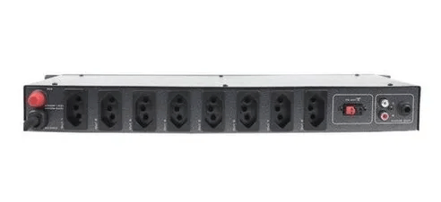 Regua Ac Oneal Oac 801 E10 Painel De Energia 8+1 Tomadas