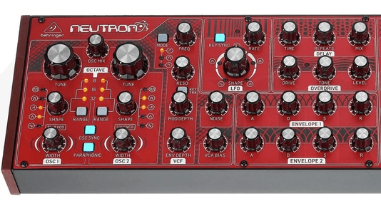 Sintetizador Behringer Parafônico Semi Modular Dual 3340 Vco