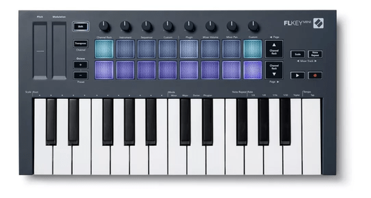 Teclado Controlador Novation Flkey Mini Midi 25 Teclas C/ Nf