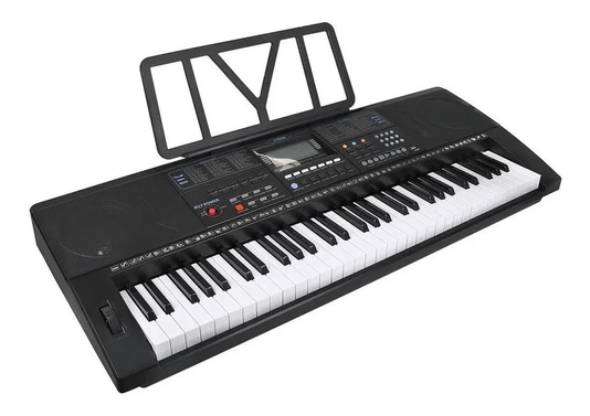 Teclado Keypower Kp500 61 Teclas Sensitivas + Capa + Pedal