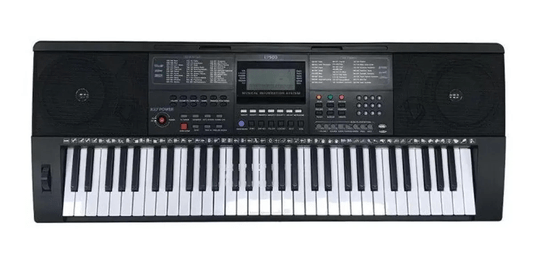 Teclado Keypower Kp500 61 Teclas Sensitivas + Capa + Pedal