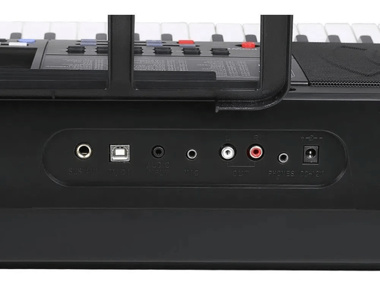Teclado Keypower Kp500 61 Teclas Sensitivas + Capa + Pedal