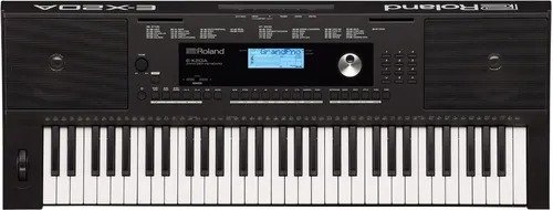 Teclado Roland 61 Teclas Ex20a + Capa + Pedal E Sustain Nf