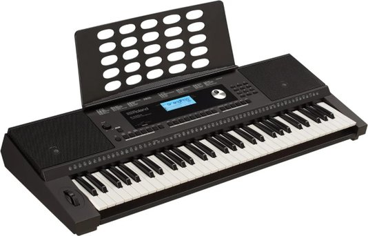 Teclado Roland 61 Teclas Ex20a + Capa + Pedal E Sustain Nf