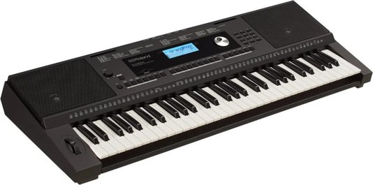Teclado Roland 61 Teclas Ex20a + Capa + Pedal E Sustain Nf