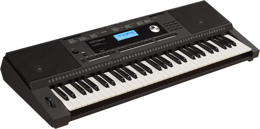 Teclado Roland Ex20a + Capa + Estante + Pedal Sustain