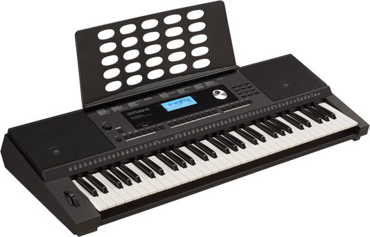 Teclado Roland Ex20a + Capa + Estante + Pedal Sustain