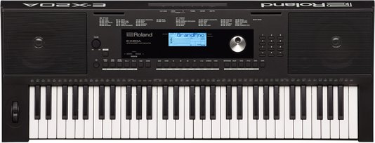 Teclado Roland Ex20a + Capa + Estante + Pedal Sustain