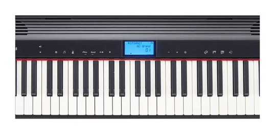 Teclado Roland Go Piano 61p C/ Capa, Estante E Pedal Sustain
