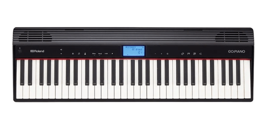 Teclado Roland Go Piano 61p C/ Capa + Pedal Sustain Nf