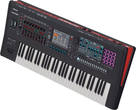 Teclado Sintetizador Roland Fantom 6 Workstation Estoque Disponível Entre em Contato