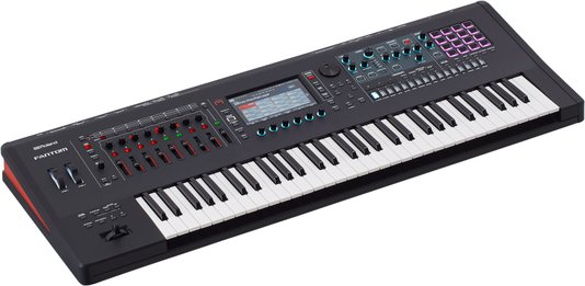 Teclado Sintetizador Roland Fantom 6 Workstation Estoque Disponível Entre em Contato