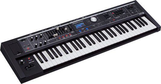 Teclado Sintetizador Roland Vr 09 B 61 Teclas Preto