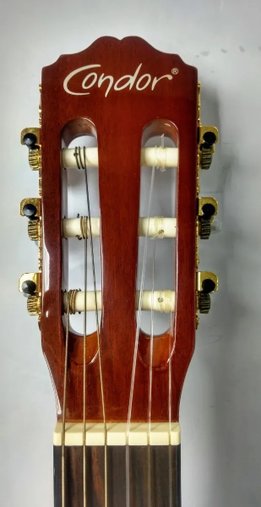 Violão Condor C20e Nt Nylon Eletrico Natural Amarelo C/ Nfe