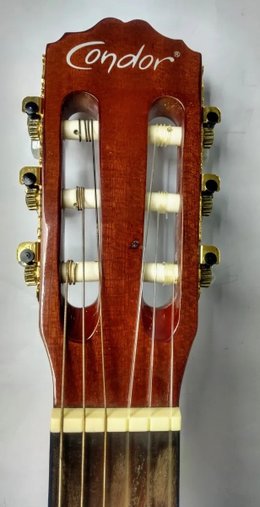 Violão Condor C20e Nt Nylon Eletrico Natural Amarelo Outlet