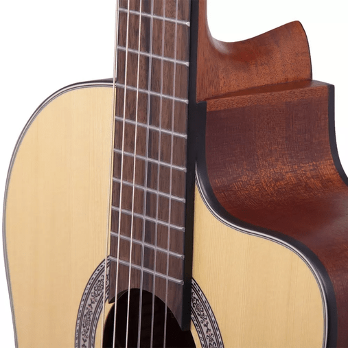 Violão Crafter Nylon Hc100ce Com Eq. Pl T Nv E Nf