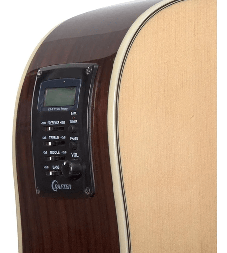 Violão Elétrico Crafter Grand Auditorium Hg 700ce