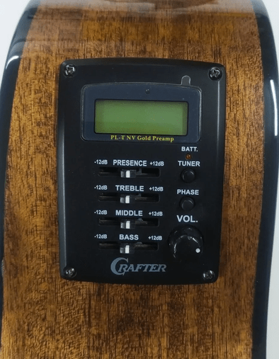 Violão Elétrico Crafter Hg500 Ce Grand Auditorium Com Nf