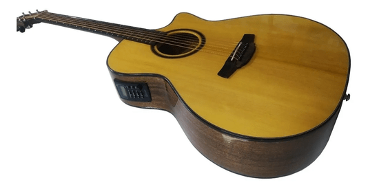 Violão Elétrico Crafter Hg500 Ce Grand Auditorium Com Nf