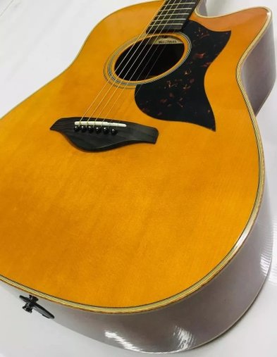 Violão Folk Elétrico Yamaha A1m Ii Nt Vintage Natural - C/nf