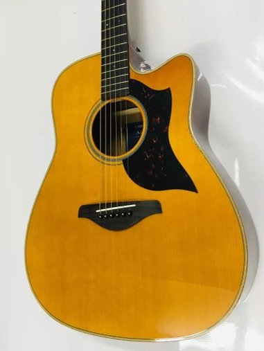 Violão Folk Elétrico Yamaha A1m Ii Nt Vintage Natural - C/nf