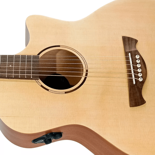 Violão Médio Jumbo Tagima Ambience Frontier Eq Tampo Sólido