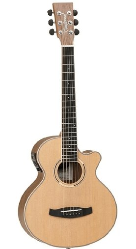 Violão Tanglewood Discovery Exotic Travel Dbt Tce Bw Baby