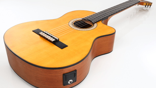 Violão Valencia 404 Cet Nylon Eletrico Natural