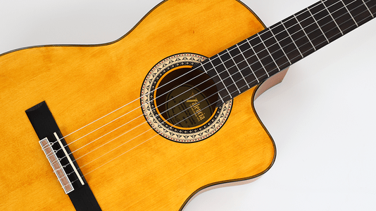 Violão Valencia 404 Cet Nylon Eletrico Natural
