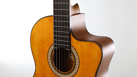 Violão Valencia 404 Cet Nylon Eletrico Natural