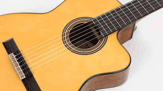 Violão Valencia 564 Cet Nylon Eletrico Natural