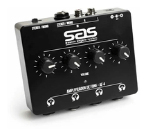 Amplificador De Fone 4 Canais Santo Angelo Af4 Com Nf