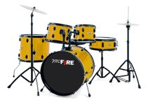 Bateria Acústica Pro Fire B20 10/12/16/20/cx14 Amarela C/ Nf