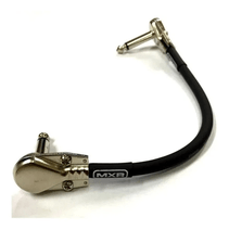 Cabo Para Pedal Mxr 15cm Angular Preto Dunlop Dcp06j Com Nf