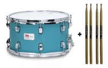 Caixa Odery Signature Mm 14x8 Rock Blue + 2 Pares De Baqueta