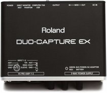 Interface para Gravação de Áudio Roland DUO-CAPTURE EX PRO I/O