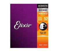 Encordoamento Violão Aço Elixir  011 CUSTOM LIGHT