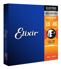 Encordoamento Guitarra Elixir 12 Cordas Nanoweb 0.10 Light
