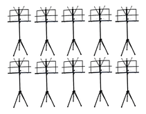 Estante Suporte Partitura Benson Bms 1 Kit Com 10 Reforçado