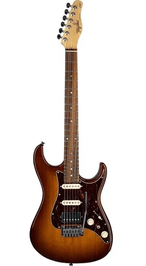 Guitarra Tagima Brasil Stella Honey Burst Escala Escura