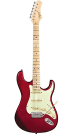 Guitarra Tagima Classt635 Fiesta Red Escala Clara Mint Green