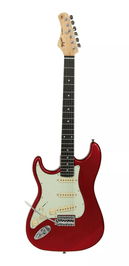 Guitarra Tagima Tg 500 Lh Candy Apple Canhoto Com Nf