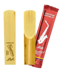 Kit 10 Palhetas Vandoren Sax Alto Java Red 3 Com Nf