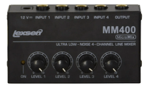 Mesa De Som Compacta Lexsen Micromix Mm400 4 Canais C/ Nf
