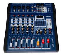 Mesa De Som Lexsen Lmx6 6 Canais Usb Com Nota Fiscal
