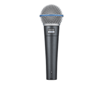 Microfone Shure Beta Series Beta 58a Dinâmico Supercardióide Preto