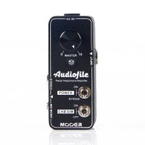 Pedal Amplificador De Fone Mini Mooer Com Emulação Mha1