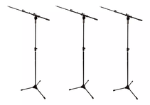 Pedestal Suporte Microfone Rmv Psu 135 Easy Lock Kit Com 3