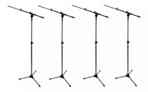 Pedestal Suporte Microfone Rmv Psu 135 Easy Lock Kit Com 4